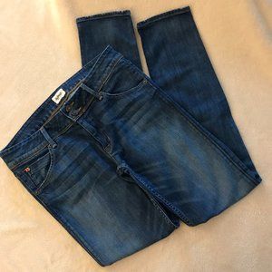 HUDSON Collin Skinny Jeans Size 30 in color Blue Low